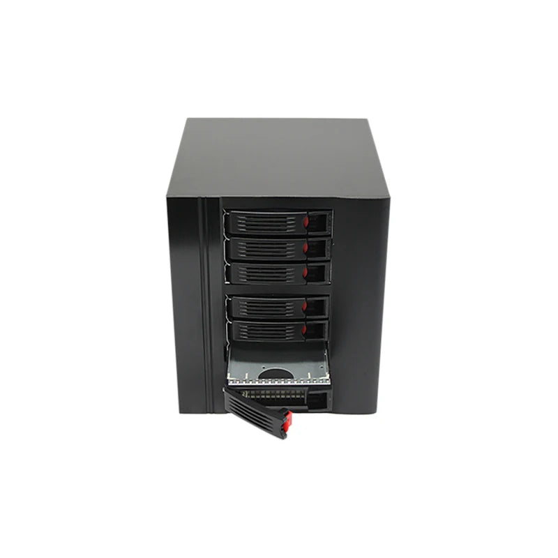 Hot Swap 6 Bays Desktop NAS Server case Nas Computer case  with USB 3.0 Fits Mini ITX Applied in Office